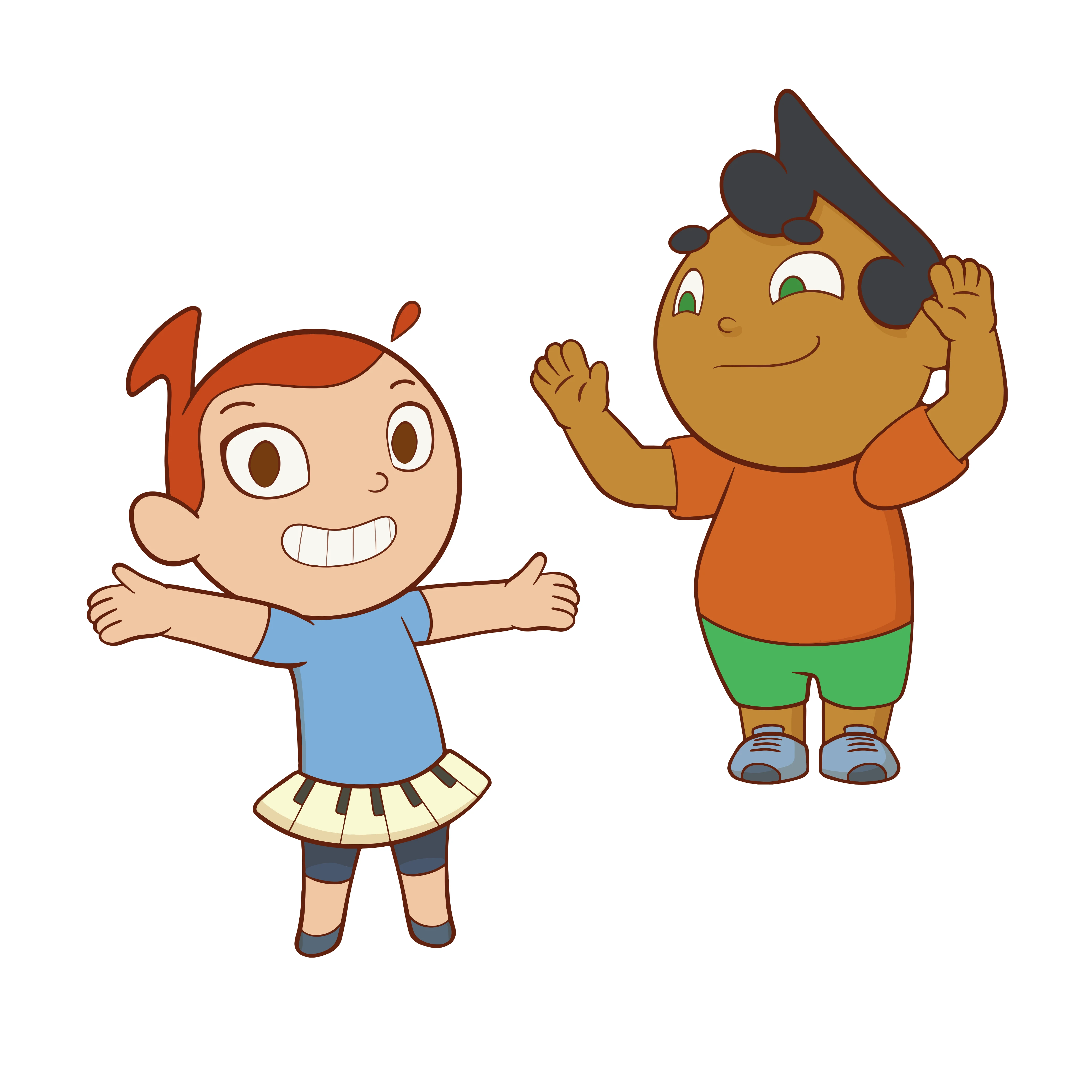 Lucy e Tom: Conheça Nossos Mascotes